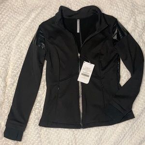 NWT Bray Moto Jacket in Black by Fabletics